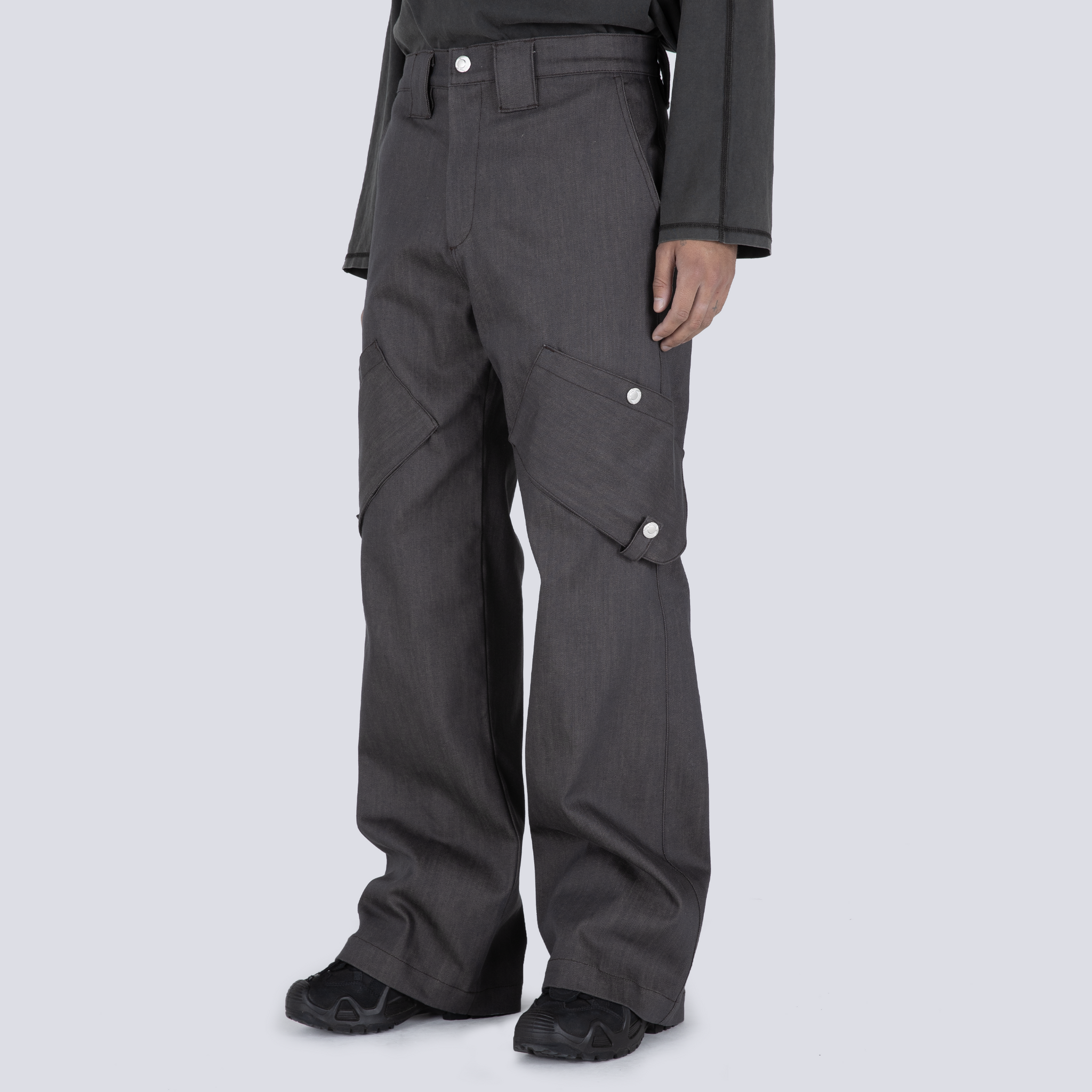 BOILER PANT TAN GREY