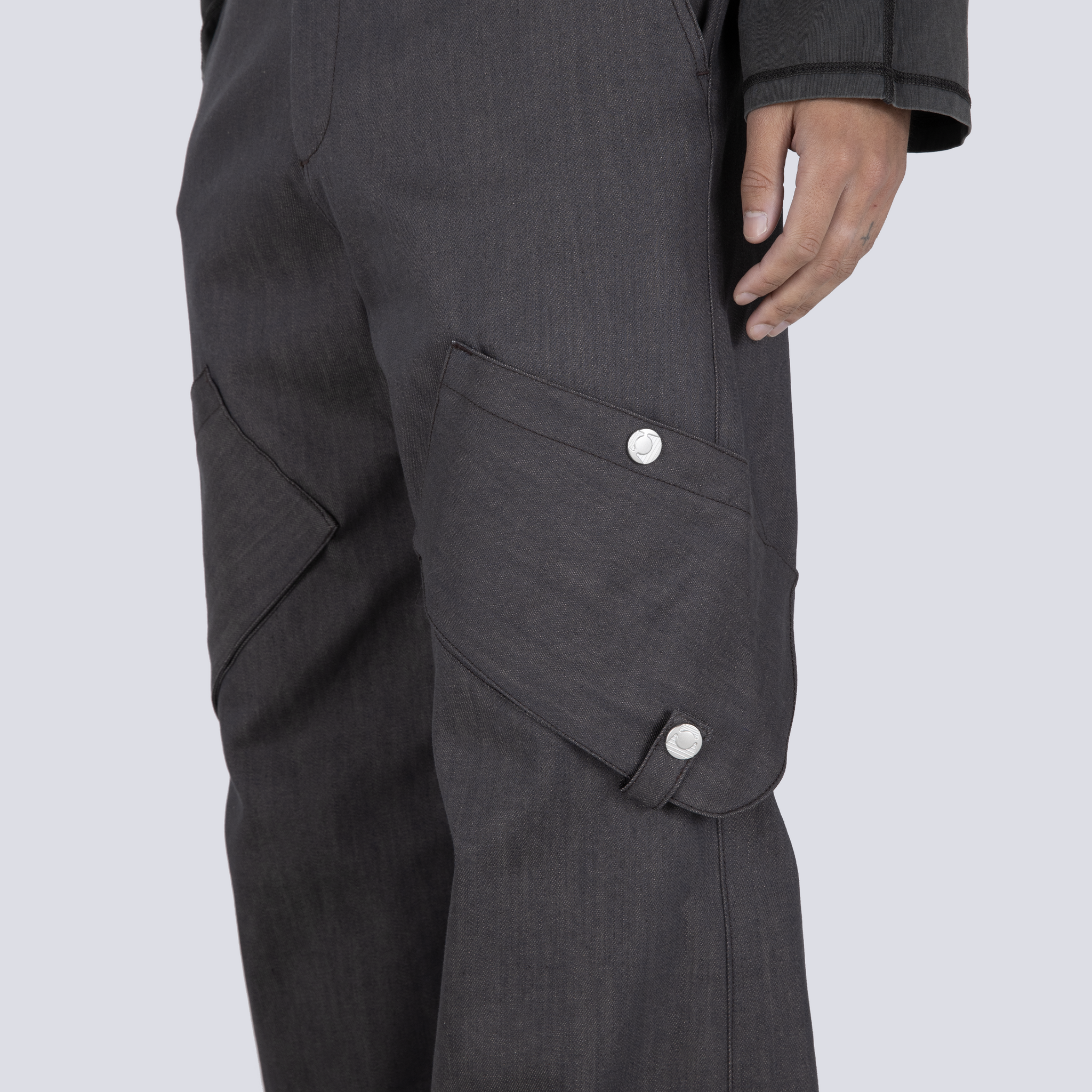 BOILER PANT TAN GREY