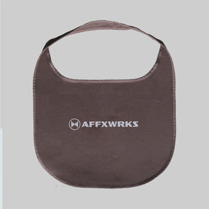 AFFXWRKS CIRCULAR BAG WASHED BROWN