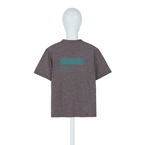 AFFXWRKS STANDARDISED T-SHIRT BROWN MELANGE