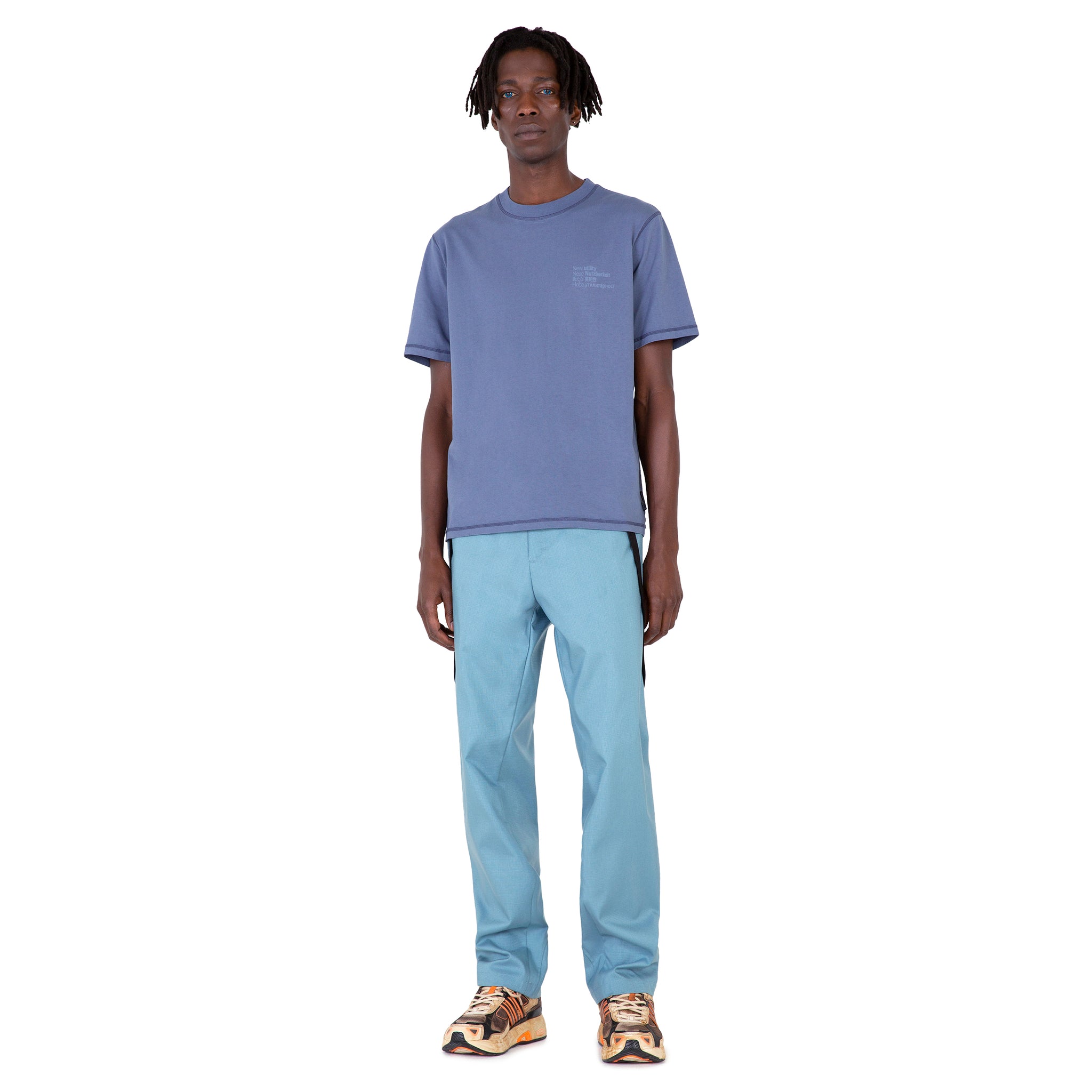 AFFXWRKS NEW HUMILITY T-SHIRT SOFT BLUE