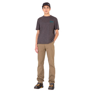 AFFXWRKS STANDARDISED T-SHIRT BROWN MELANGE