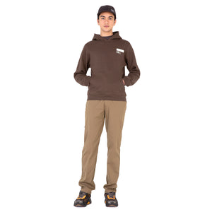 AFFXWRKS STANDARDISED HOODIE OLIVE BROWN/PHOSPHORESCENT