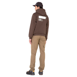 AFFXWRKS STANDARDISED HOODIE OLIVE BROWN/PHOSPHORESCENT