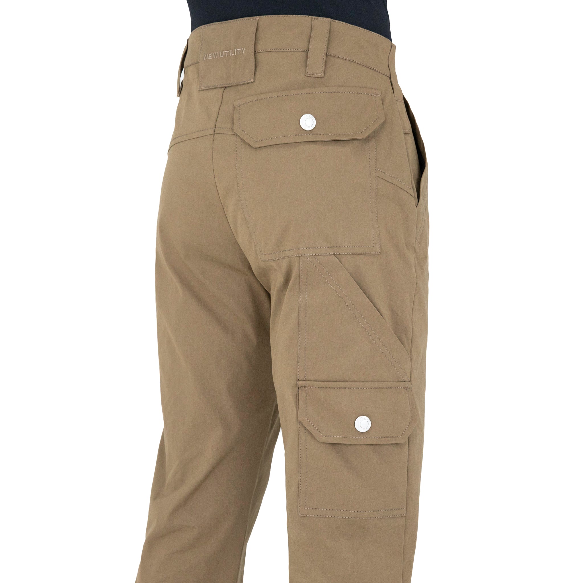 UTILITY PANT KHAKI BROWN